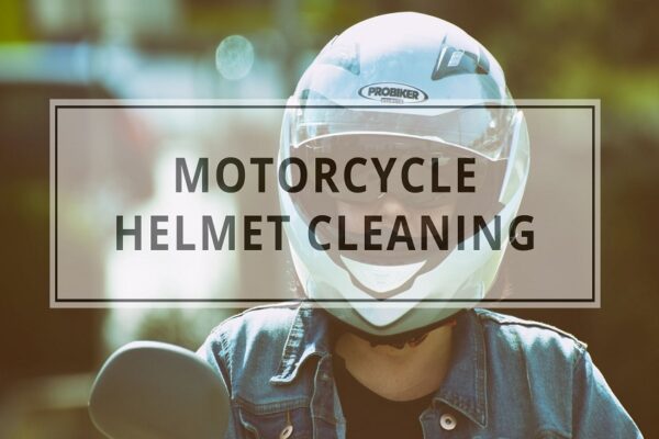 How to clean a motorcycle helmet? 5 steps!
